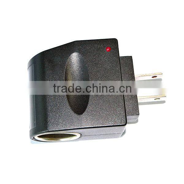 12V1000mah Ac to DC Plug Car Cigarette Lighter adapter