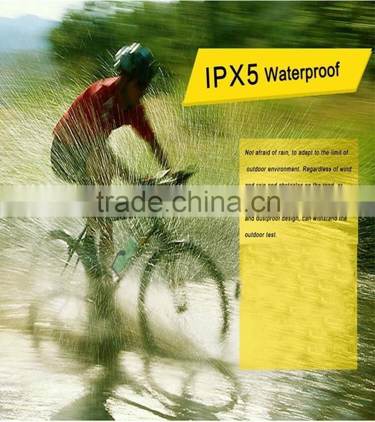 Portable bluetooth speaker outdoor waterproof wireless speaker subwoofer passive bicycle speaker with TF card for iPhone Xiaomi