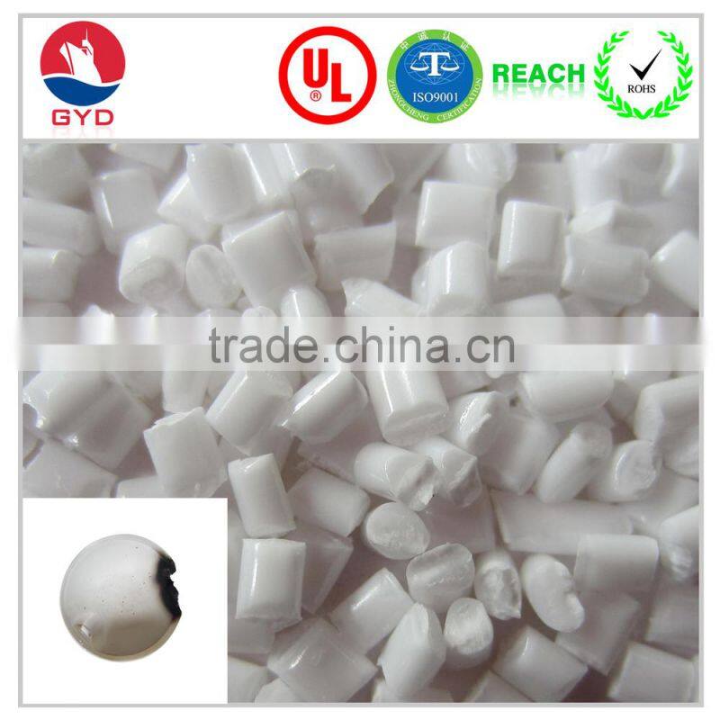 Low haologen index polycarbonate pellet opaque plastic, fire retardant PC polycarbonate resin price
