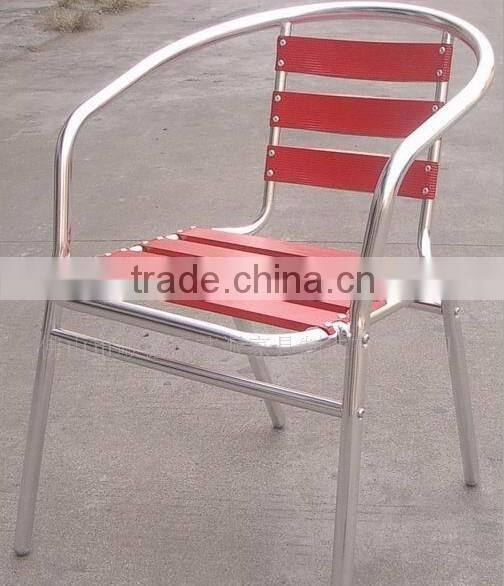 00 outdoor futniture colorful aluminum stacking garden dining chair YC001A