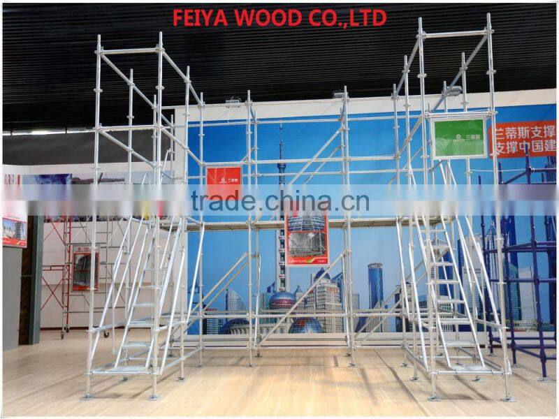 ringlock scaffolding ERW SCAFFOLD STEEL PIPE 60MM FOR Cconstruction scaffolding