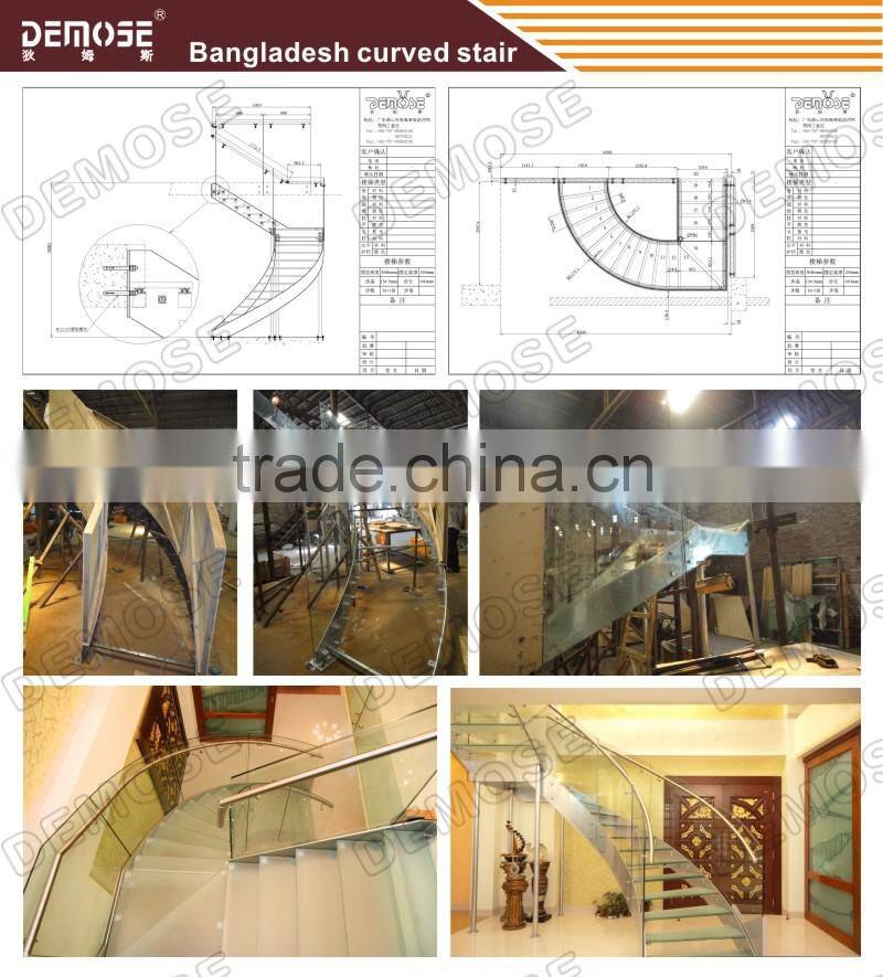 small space spiral stairs made with fiber glass