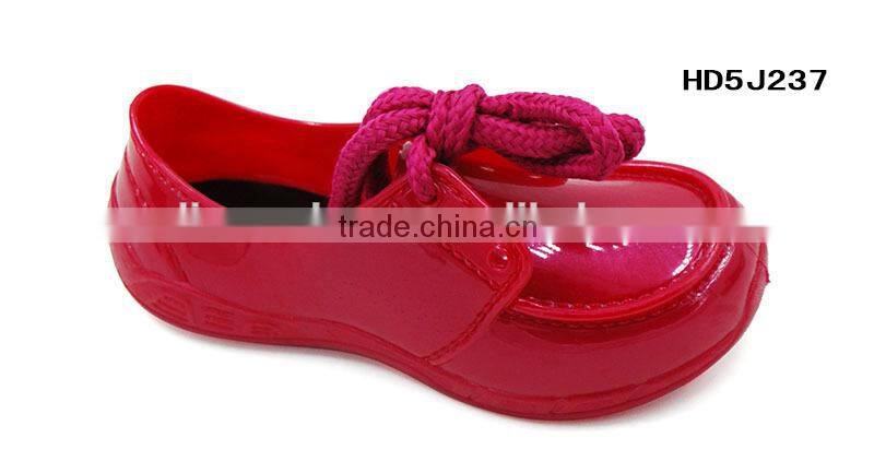 Hot products 2015 new items pvc jelly shoes same as casual shoes
