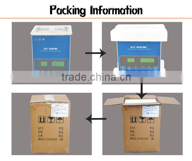 Hot product: (ultrasonic denture cleaner,lab cleaner) 3L Benchtop industrial Ultrasonic Cleaner