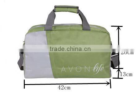 New design fashion gym duffel bag, custom promotional sports bag