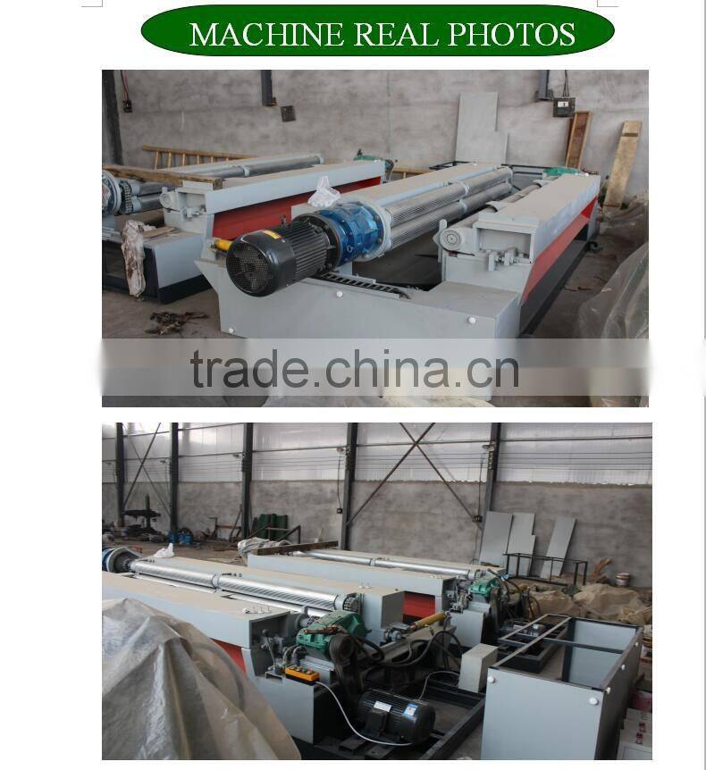 veneer peeling machine , wood veneer cutting machine