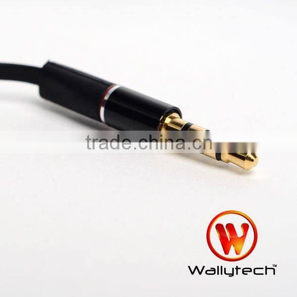 High end metal shell TPE cord Earphone for iphone