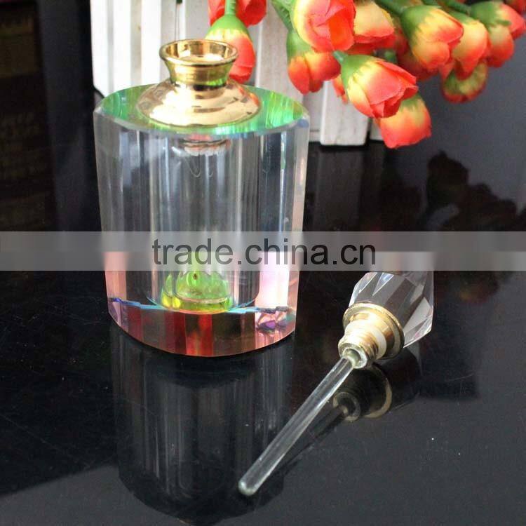 most popular square shaped crystal wedding perfume bottles gift