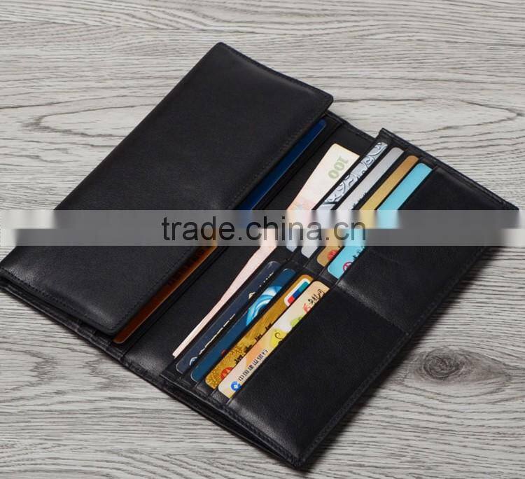 2016 lastest long size branded name card holder