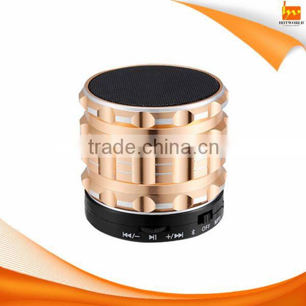 Color customized music stereo bluetooth 3.0 400mAh mini speaker