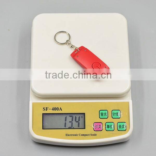 2016 Hot Sale Promotional LED Keyring Plastic