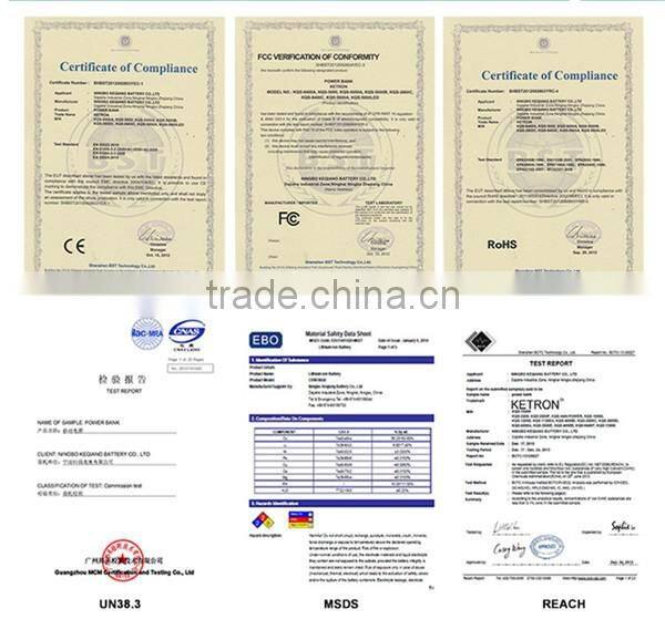 High Quality External Battery Slim Power Bank Charger for Mobile Phone