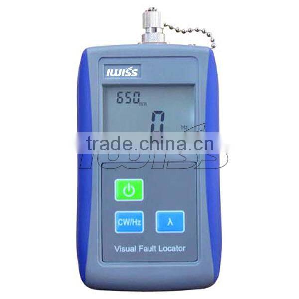 Visual Fault Locator for fiber inspection and damage location