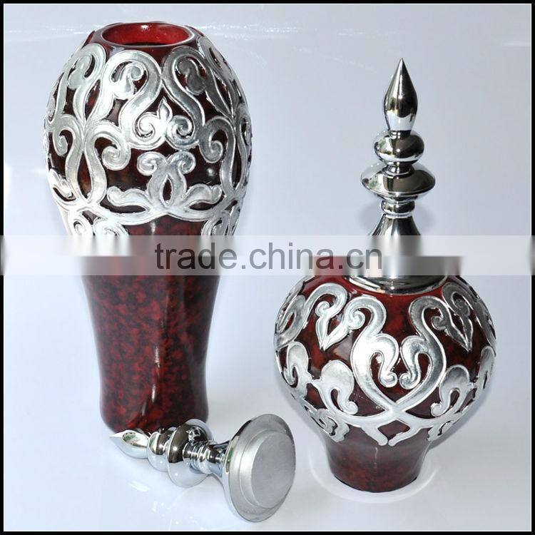 MPA-PIS0060RE promotion resin vase with design holiday gifts