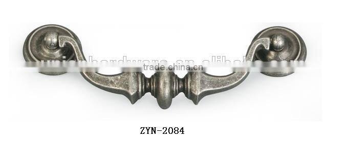Vintage zinc alloy recessed pull handle,pull handle
