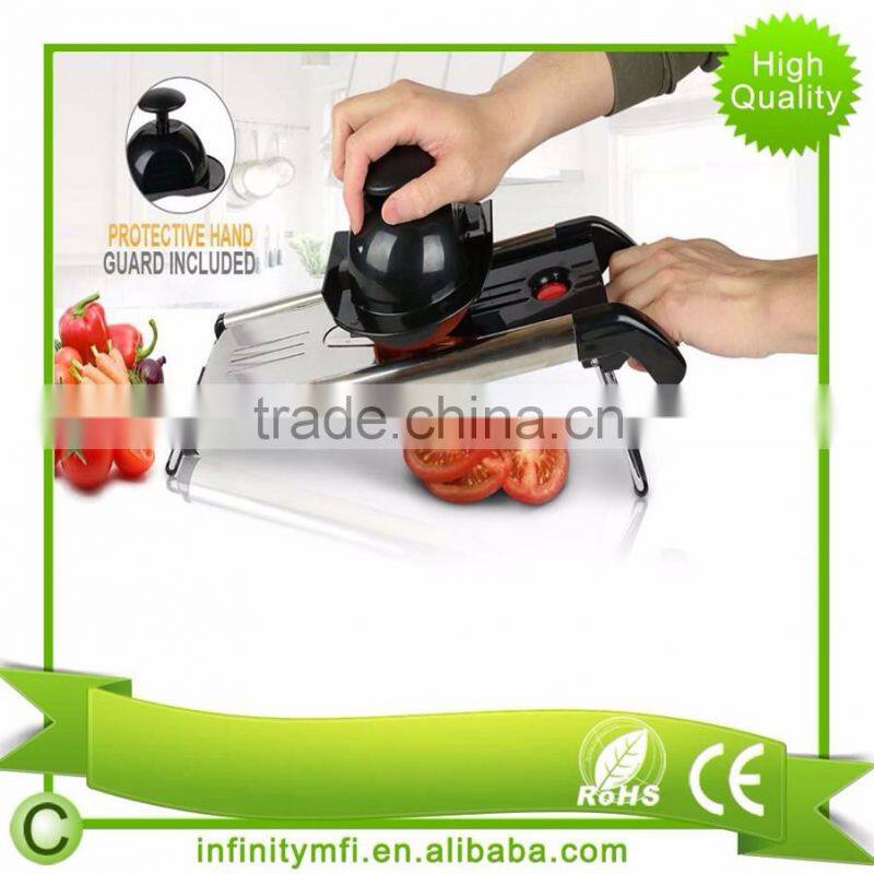 Professional V Blade Slicer INW1005B Black Recipes Vegetable Slicer Vegetable Cutter Julienne Chopper