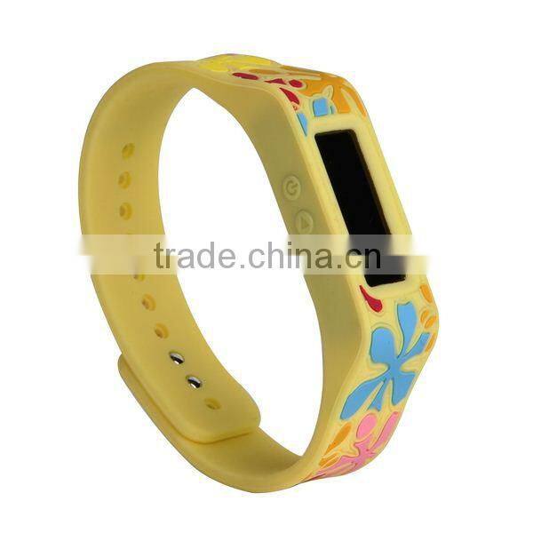pop silicone band slap watch,silicone watch,silicone led watch