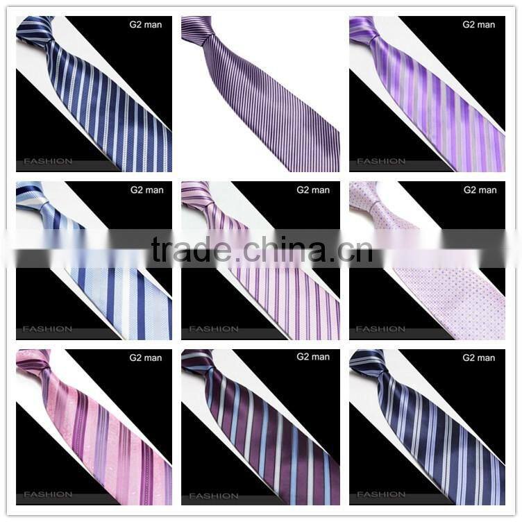 New Plaid Design 100% Microfiber Customized Uniform Ties