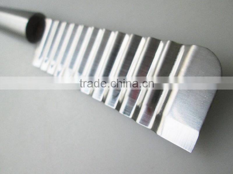 2015 Most convenient Kitchen tools Easy clean Stainless Steel Handle Vegetableand fruits Wave Knife