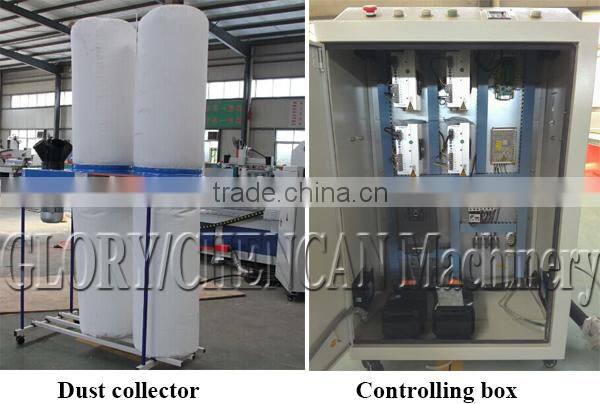 GLORY 4Axis CNC Router Carving CNC Machine Wood Engraving Machine with Cheap Price