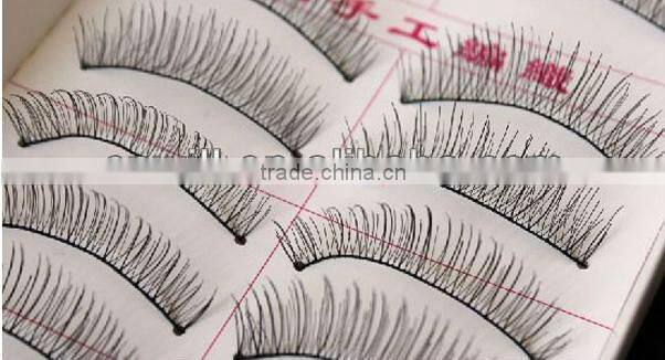 Fashion Pretty Most Professional False Eyelashes Black Eyelashes Manufacturer/OEM Acceptable