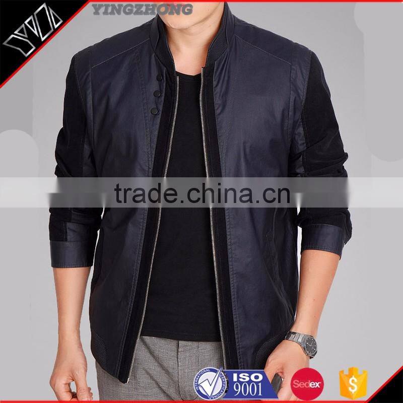 New Style Pakistan Sialkot Wholesale Cheap Price Custom Made Vintage Fashionable Men Leather Jacket/Leather Jackets