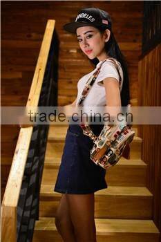 Fashionable canvas bags backpack for women