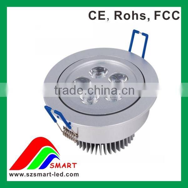 Hot sale high power dia90*45mm led downlight 3w