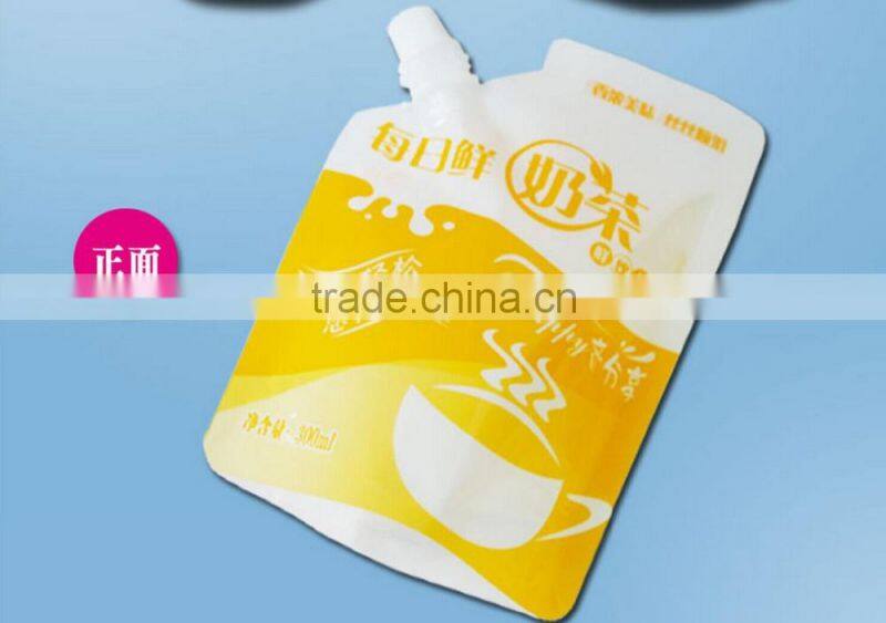 spout pouch/stand up pouch with spout/liquid stand up pouch with spout
