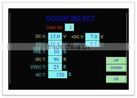 8000A 24 30V AC+DC or AC coloring power supply for aluminum profile