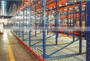 Self Management Gravity Racking , Shelf Rollers for Rolling Tire Rack