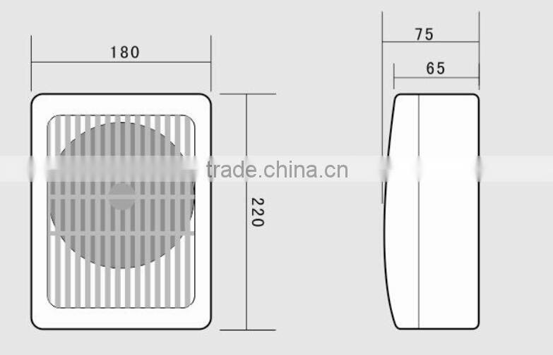 WS-621 wall hanging speaker, pa speaker box