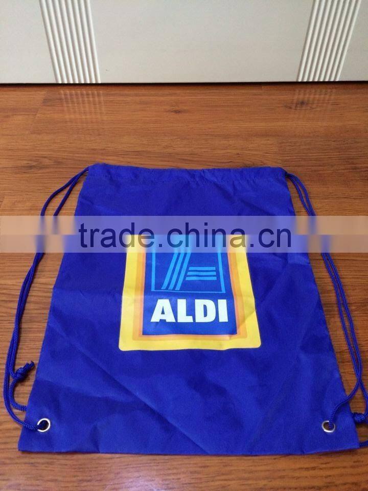 drawstring bag with hello kitty print(2W-0971)