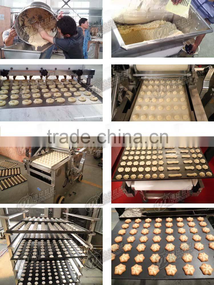 YX400 China plant price food confectionary industrial ce automatic cookie bakery depositing making machine