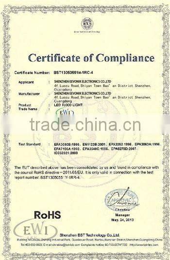 50w led flood light with 3 years warranty