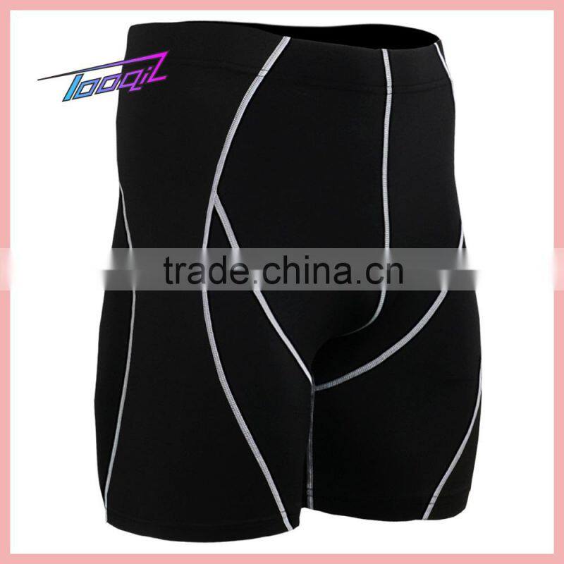 Spandex / Polyester Material and Anti-Bacterial Feature Men Shorts