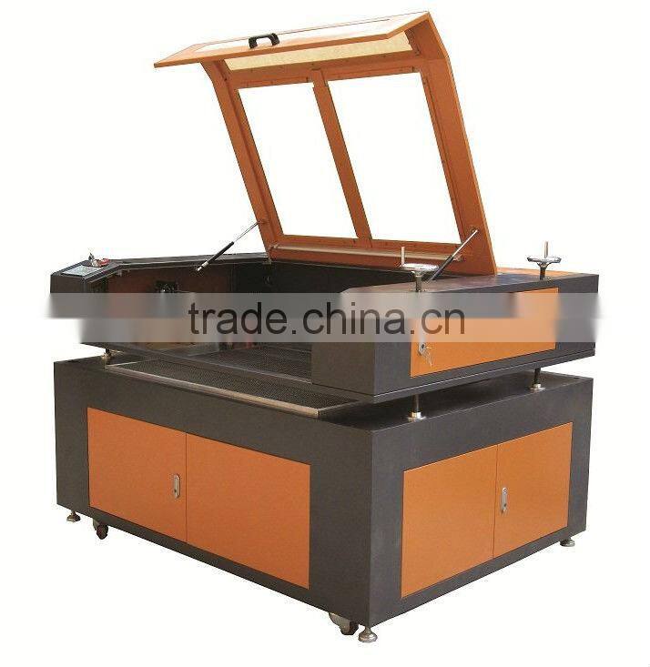 DW co2 Laser cutting and engraving machine DW1290 multifunctional ,acrylic,rubber,plastic,plexiglass,organic glass,fabric,cloths