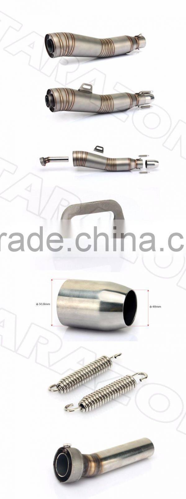 Hand Welding Stainless Steel Universal Flexible Motorcycle Exhaust Mufflers Pipe