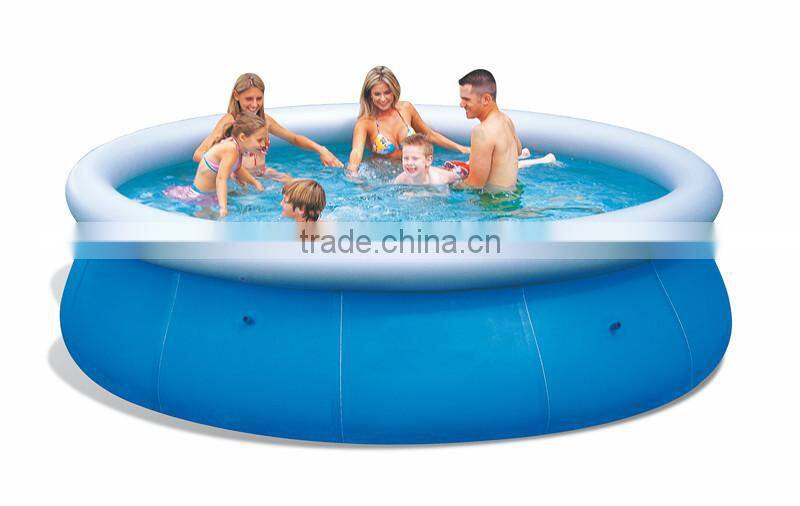 Above ground swimming pool for family