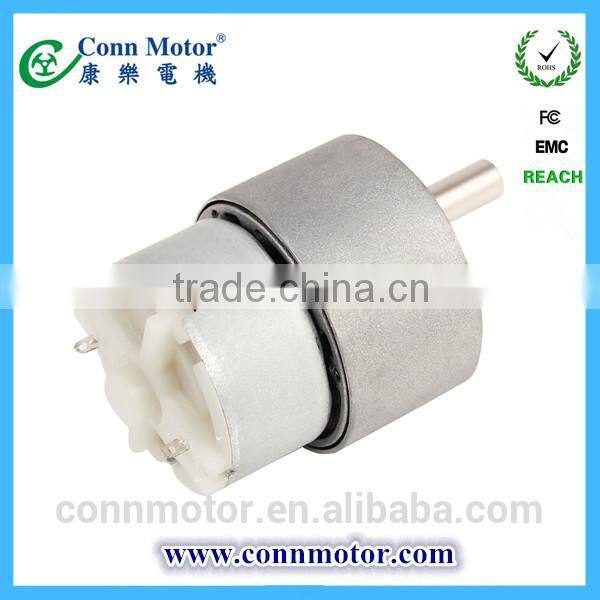 New product professional brush 12v gear dc motor
