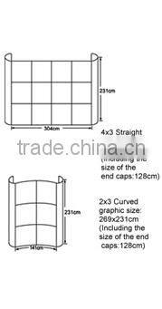 Best sale aluminum pop up display