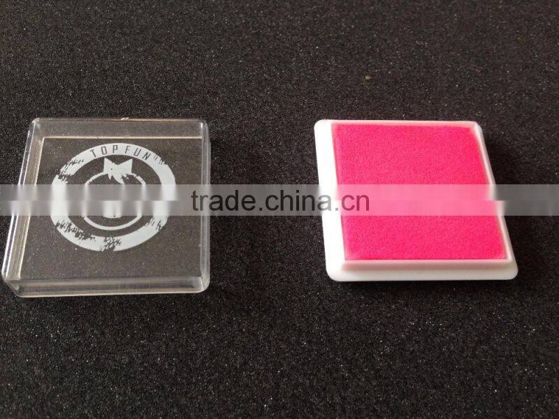 hot sell4*4 purple plastic ink pad