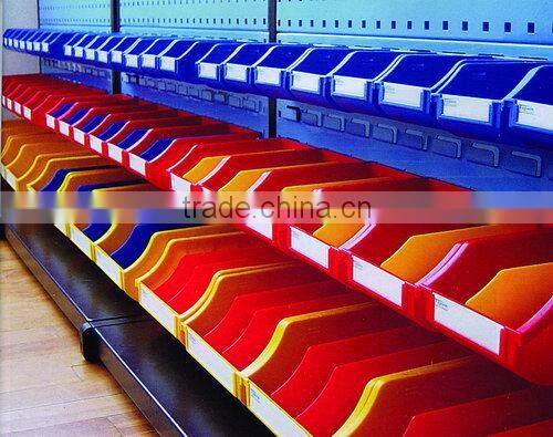 double sided parts storage bin racks tools hanging plates