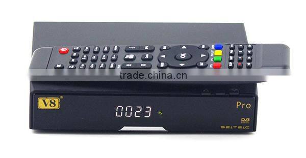 2015download free mobile games V8 Pro HD free to air DVB-S2+T2+Cable satellite TV receiver Support IPTV CCCAM for SKY UK