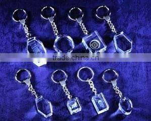 2016 3d laser engraved adorous horse crystal keychain