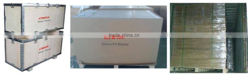 China Manufacturer YueQing Ruixin Group 54 pcs cells in size 156*156 Poly 225W price per watt solar cell panels