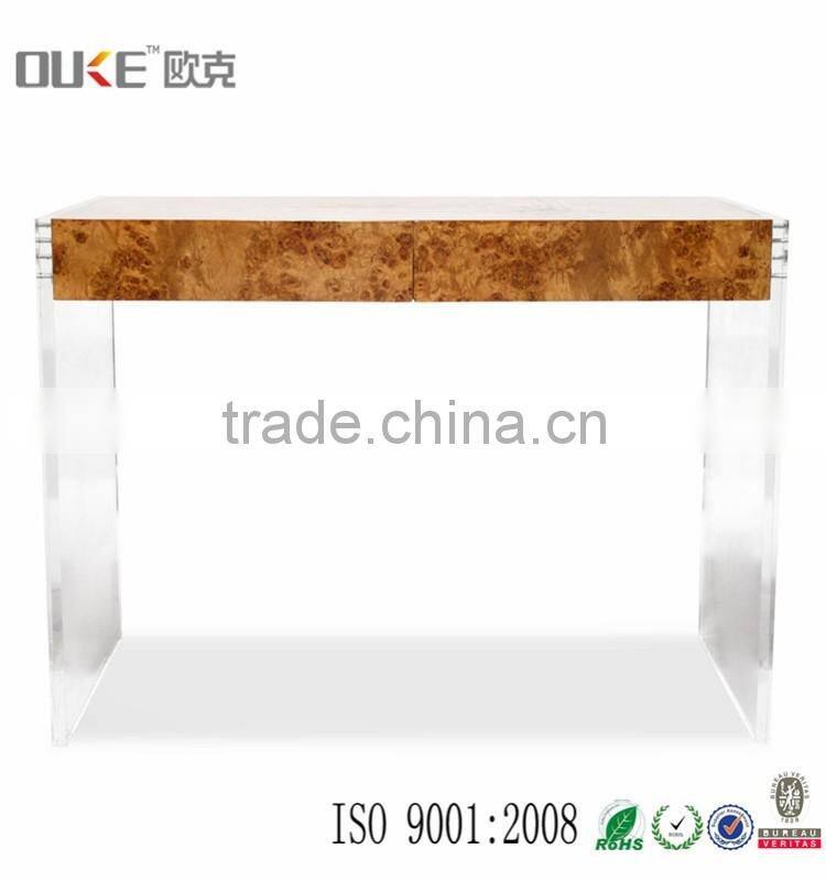 top quality decorative hand made acrylic table
