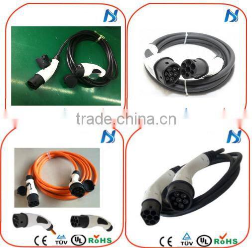 Khons type 2 female to male EV charging adaptor/32A IEC62196 charging adaptor