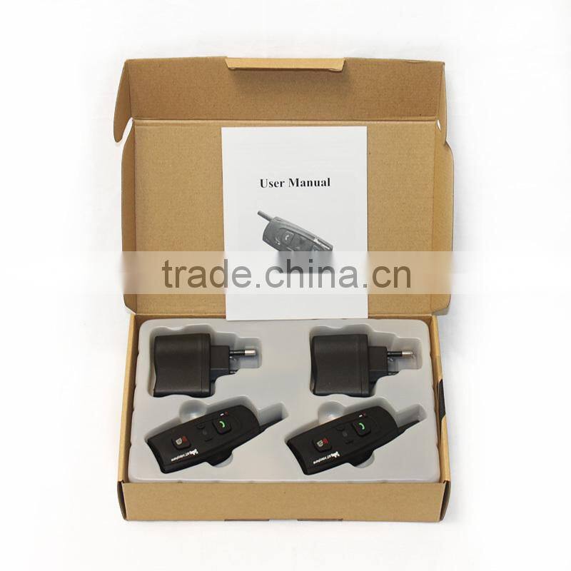 Long talking range motorcycle helmet bluetooth headset intercom