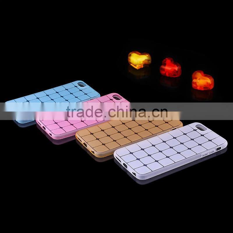 Matt fancy mobile back covers , Magic Cube TPU Cases for iphone 6 plus case
